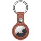 6. Etui do Apple AirTag z ekoskóry - czarne, brązowe, czerwone, niebieskie - 4 sztuki