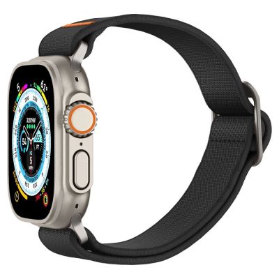 9. Pasek Spigen Fit Lite Ultra na Apple Watch 4/5/6/7/8/9/SE/Ultra (42/44/45/49 mm) - czarny