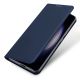 4. Etui Dux Ducis Skin Pro do Samsung S24+ z klapką - niebieskie