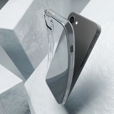 9. Etui silikonowe Puro 0.3 Nude do iPhone 16e/17e - przezroczyste