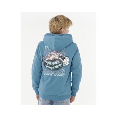 4. Bluza RIP CURL HAZE & TUBE LINED Z/T HOOD-BOY niebieska