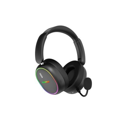 3. Słuchawki dla graczy Hator Phoenix 2 Wireless bezprzewodowe czarne