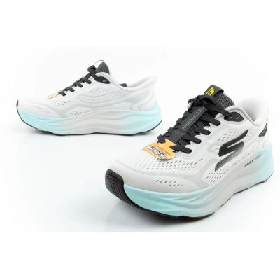 8. Skechers buty sportowe sneakersy męskie Max Run białe SLIP-INS