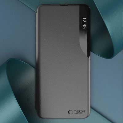 4. Etui Tech-Protect Smart View na Xiaomi Redmi 12 -  czarne
