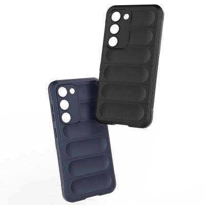 13. Magic Shield Case etui do Samsung Galaxy S23+ elastyczny pancerny pokrowiec niebieskie
