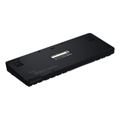 6. Klawiatura dla graczy Hator Rockfall 3 TKL Wireless mechaniczna czarna (klawisze czarno-białe)