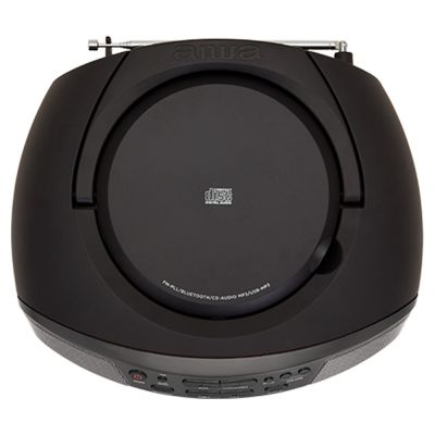 8. AIWA Boombox BBTU-400BK CD/FM RDS/USB/BT czarny