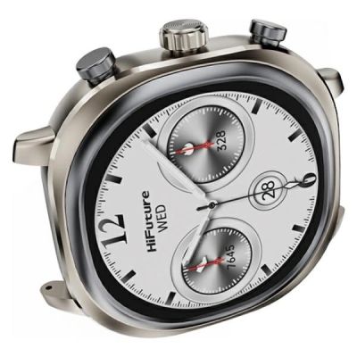 4. Smartwatch HiFuture FutureFit AIX Lite - beżowy