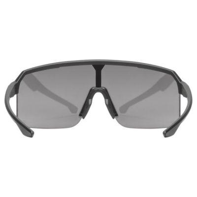 3. Uvex ramp Okulary do wielu sportów Unisex Półobwódkowe Czarny