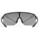 3. Uvex ramp Okulary do wielu sportów Unisex Półobwódkowe Czarny