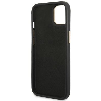 7. Etui Guess Croco Collection na iPhone 14 Plus - czarne