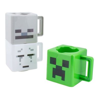 3. PP MINECRAFT STACKING MUGS