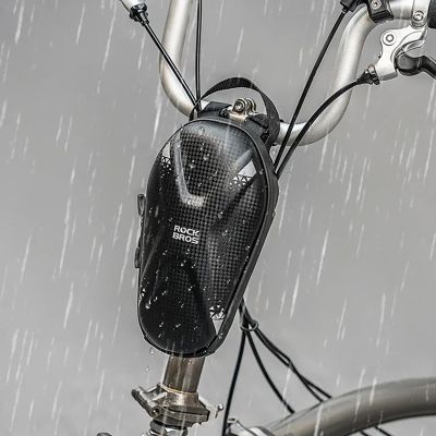 15. Torba Rockbros 3011006301 na kierownicę roweru lub hulajnogi 1,3 l - czarna