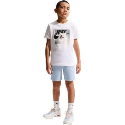 4. Spodenki dla dzieci Nike Sportswear Club błękitne FZ5512 407