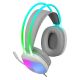 5. DEFENDER SŁUCHAWKI Z MIKROFONEM ECLIPSE RGB BIAŁE 62440
