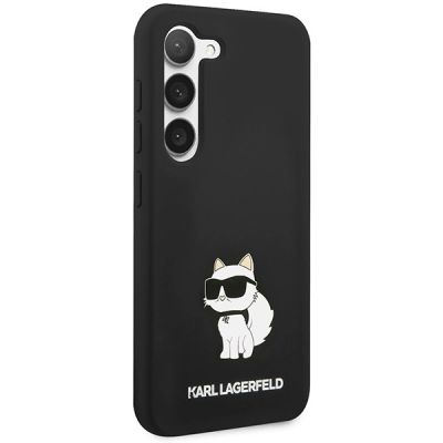 4. Etui Karl Lagerfeld Silicone Choupette na Samsung Galaxy S23 - czarne