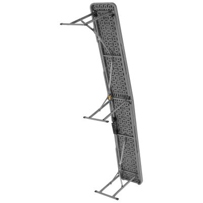 4. ŁAWKA CATERINGOWA SKŁADANA 183X28X43CM SZARA