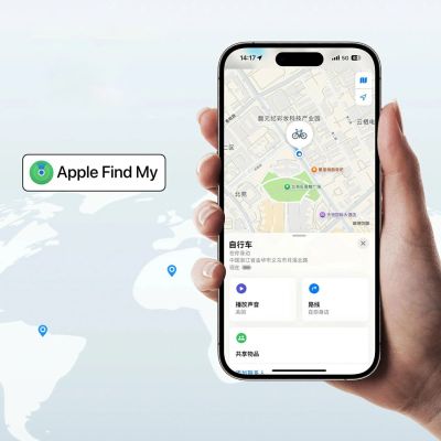 3. Lokalizator Bluetooth Rockbros RT1W Apple Find My - czarny