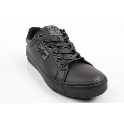 2. Lee Cooper buty sportowe męskie trampki modne czarne wygodne