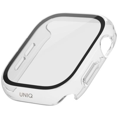2. Etui UNIQ Nautic na Apple Watch 46 mm - przezroczyste