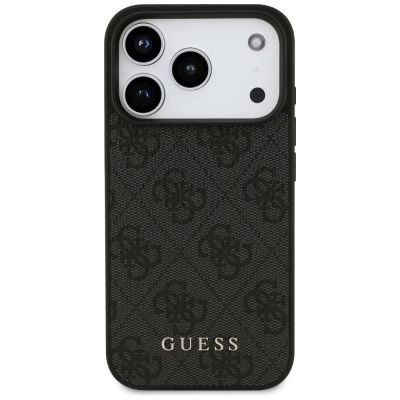 3. Etui Guess 4G Classic na iPhone 17 Pro - czarne