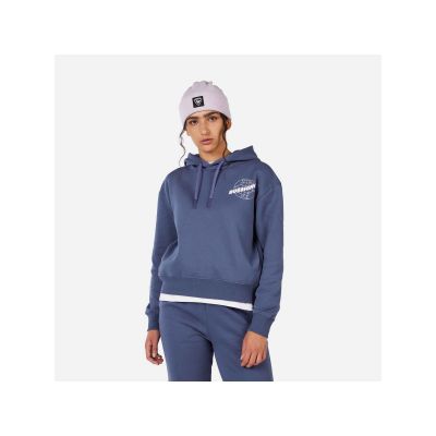 Bluza damska ROSSIGNOL W WATERFALL H RELAX SWEATSHIRT niebieska