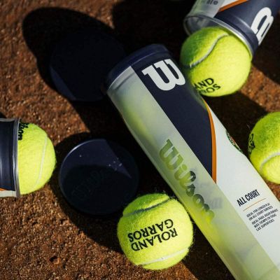 11. PIŁKA TENIS ZIEMNY WILSON ALL COURT ROLAND GARROS 3SZT ITF