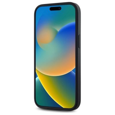 5. Etui DKNY Plain Logo MagSafe na iPhone 14 - czarne