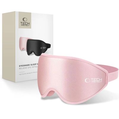 Maska do spania Tech-Protect Eyeshade Sleep Mask - różowa