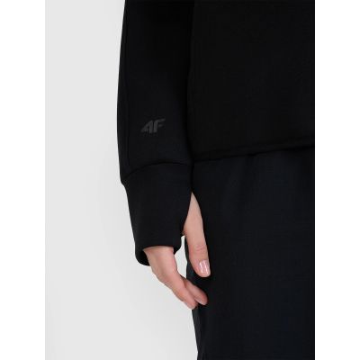 8. Bluza dresowa rozpinana z kapturem damska 4F 4FWSS25TSWSF1561-20S