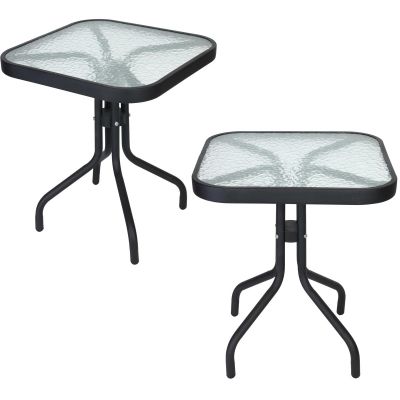 12. STOLIK OGRODOWY KAWOWY TARASOWY KWADRATOWY 45x45x51CM