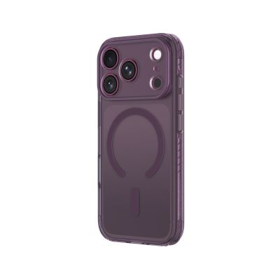 2. Etui AMAZINGTHING Titan Pro Lens na iPhone 18 Pro Max z osłoną aparatu i mocowaniem na smycz kompatybilne z MagSafe - fioletowe