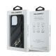 8. Etui Karl Lagerfeld Diagonal Quilted Script na iPhone 15 Pro Max - czarne