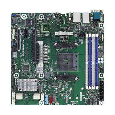 7. Płyta główna ASRock X570D4U 1x AM4 AMD Ryzen X570 (SATA, 2xM.2, 2xGbE, IPMI)