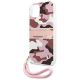 6. Etui Guess Camo Strap Collection na iPhone 13 mini - różowe