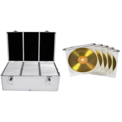 4. MediaRange BOX77 opakowania na płyty CD Obudowa pudełkowa 500 dysków Srebrny