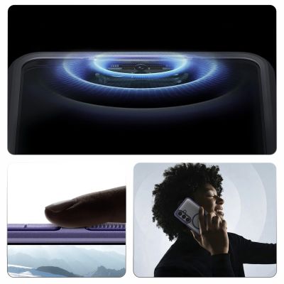 15. Etui Spigen Ultra Hybrid Mag MagSafe na Samsung Galaxy S26 - przezroczysto-fioletowe