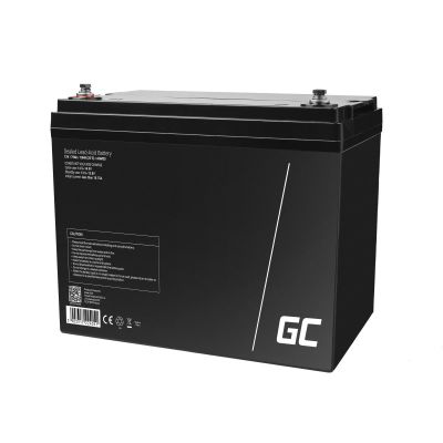 2. GREEN CELL AKUMULATOR ŻELOWY AGM25 12V 75AH