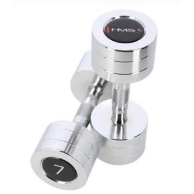 4. Hantle chromowane 2x7 kg HMS CHD07