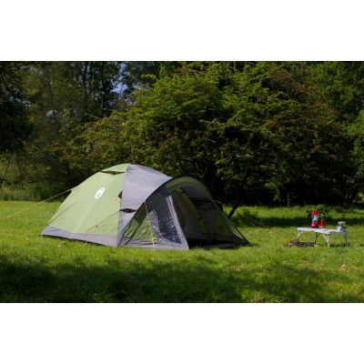 4. Coleman Darwin 4 Plus 4 os. Zielony Namiot kopułowy / Igloo