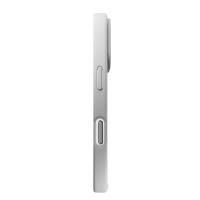 6. Etui silikonowe Puro Gradient MagSafe do iPhone 16 Pro - srebrne