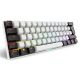 9. Klawiatura Sharkoon Gaming Keyboard Skiller SGK50S4 Gen2 biało-żółte RGB