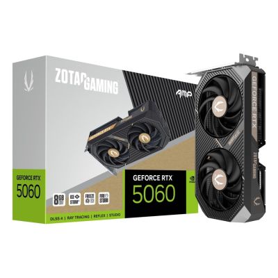 17. Zotac GAMING GeForce RTX 5060 AMP NVIDIA 8 GB GDDR7