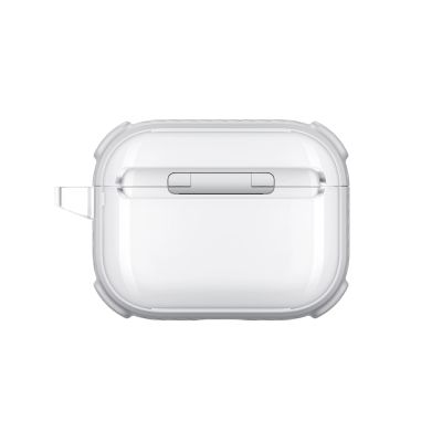 2. Etui AMAZINGTHING Titan Pro Mag Case Clear do AirPods Pro 3 - białe