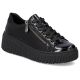 17. Buty na koturnie czarne Rieker W N2501-00
