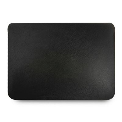 3. Pokrowiec Guess Saffiano Script na laptopa 13'' - czarny