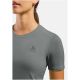 3. Koszulka damska Odlo MERINO 160 BL TOP crew neck s/s szara