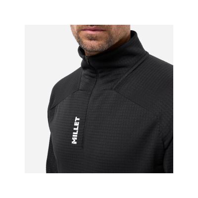 5. Bluza męska MILLET Parmelan Light Fleece Po M czarna