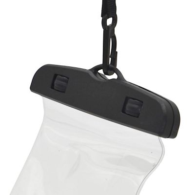 4. WODOODPORNE ETUI POKROWIEC NA TELEFON 11X21CM PVC CZARNE GRUNDIG