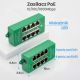 21. Extralink Gigabit PoE Injector 4 Portowy Aktywny, 4 porty Gigabit 802.3at/af, Mode A
